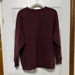 No boundaries maroon sweatset